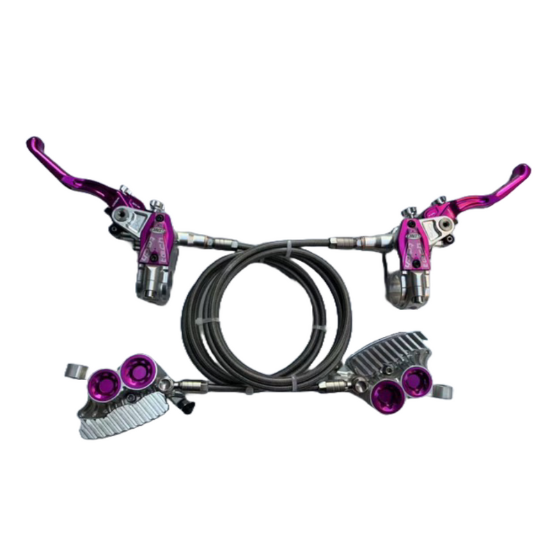 Load image into Gallery viewer, Dnis V4 4 piston brake
