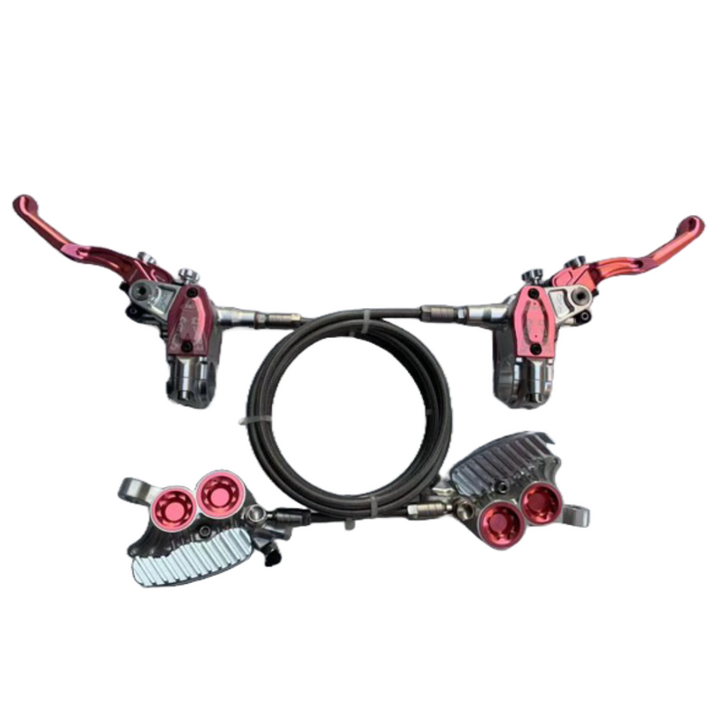 Load image into Gallery viewer, Dnis V4 4 piston brake
